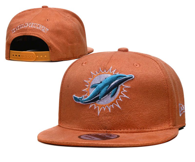 2022 NFL Miami Dolphins Hat TX 09021->->Sports Caps